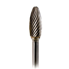 Load image into Gallery viewer, 1/4&quot; Shank Carbide Rotary Files for Cast Iron
